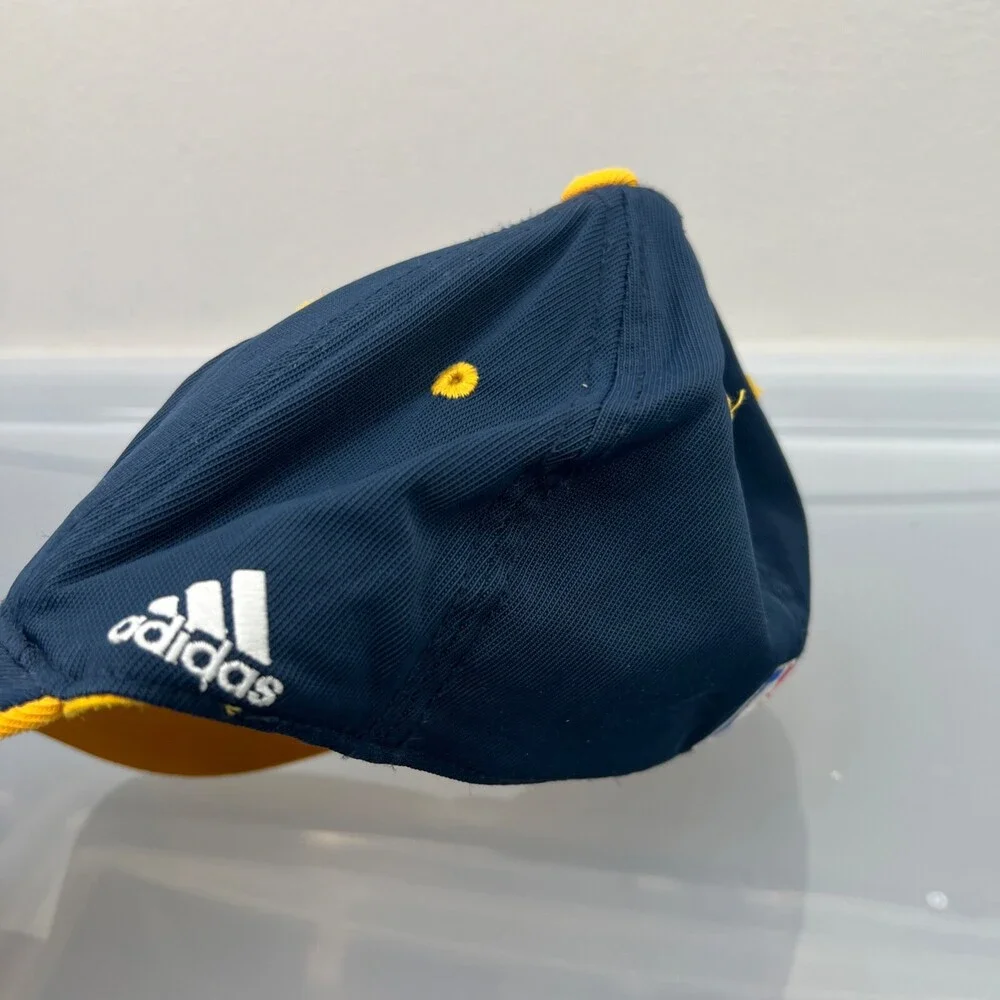 Adidas Indiana Pacers Hat Boys Blue Baseball Cap NBA Basketball Team‎ Child Size